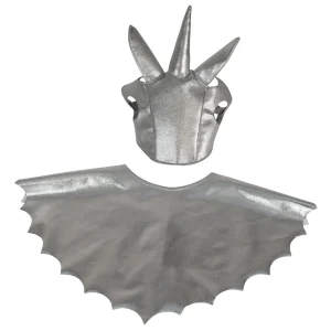 Zweiteiliges Rüstung-Set für Hobby Horses (silber)