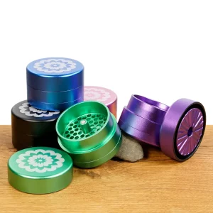Flower Mill 2,5″ Next Gen Aluminium Grinder Ø63mm