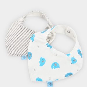 2er Pack Tücher, gestrickt (Print) von Boboli