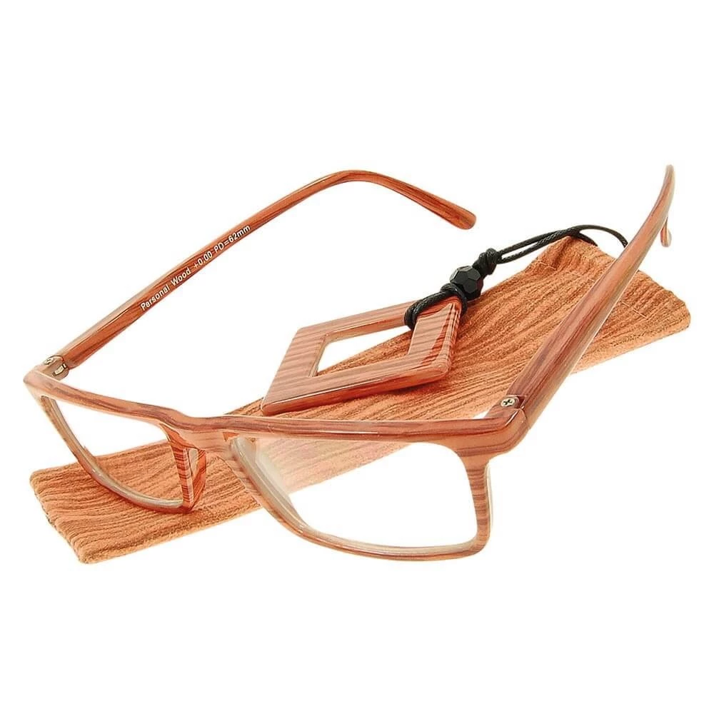 Fertiglesebrille Personal Wood