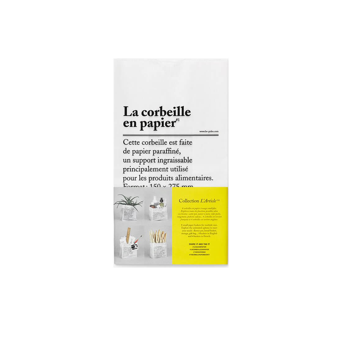 Papiersack XS Le corbille en papier – Bild 2