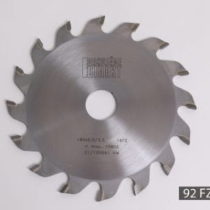Nutsägeblatt-Nutfräser 180 x 5.00 x 30 mm – 16 FZ