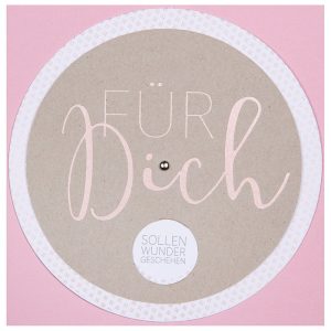 Wunschradkarte „Für dich“