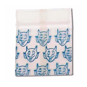 100 Tütchen Blue Devil 50x50mm
