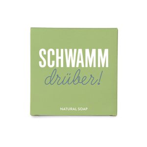 “Schwamm drüber” – Geschenk-Seife