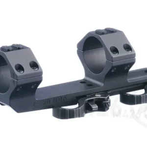 Blockmontage ERATAC Ø30mm, Höhe 22mm, 0MOA, gekröpft 3″, Hebel, T4033-0022